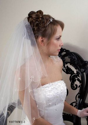 Wedding veil V0778W1-1